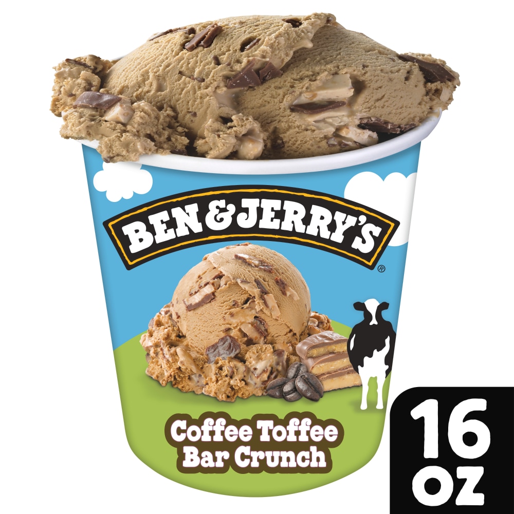 Ben & Jerry’s Coffee Toffee Bar Crunch Ice Cream Pint