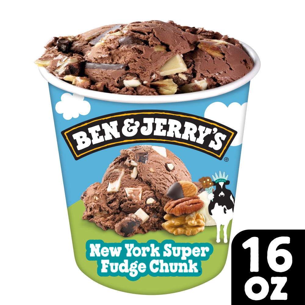 Ben & Jerry’s New York Super Fudge Chunk® Chocolate Ice Cream Pint