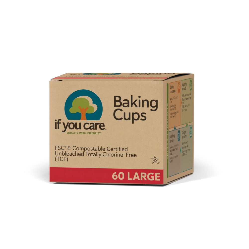 FSC Certified Unbleached Large Baking Cups