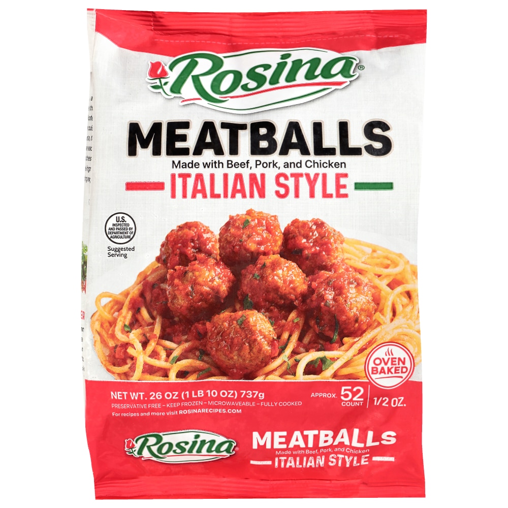 Rosina Italian Style Frozen Meatballs