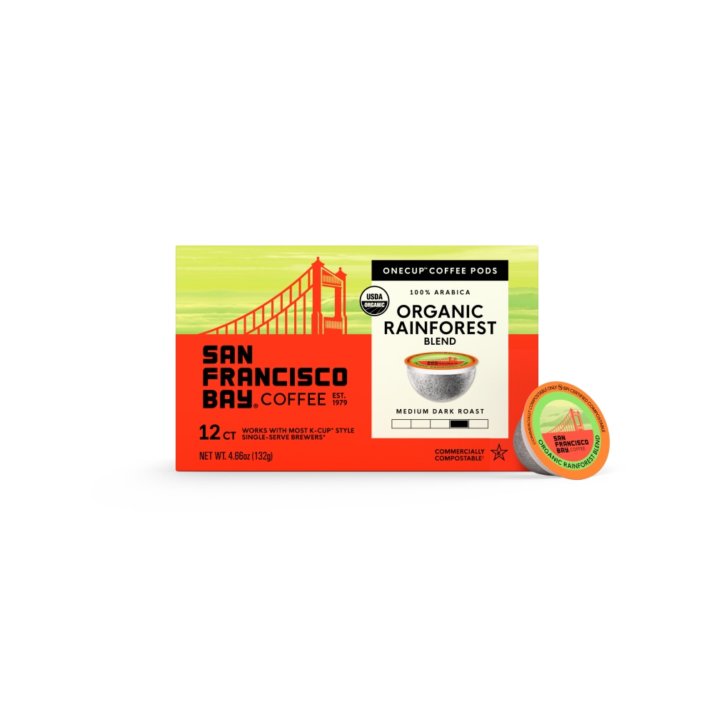 San Francisco Bay® Coffee Organic Rainforest Blend OneCUP™ Coffee Pods