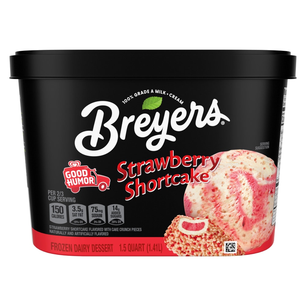 Breyers Good Humor Frozen Dairy Dessert Strawberry Shortcake