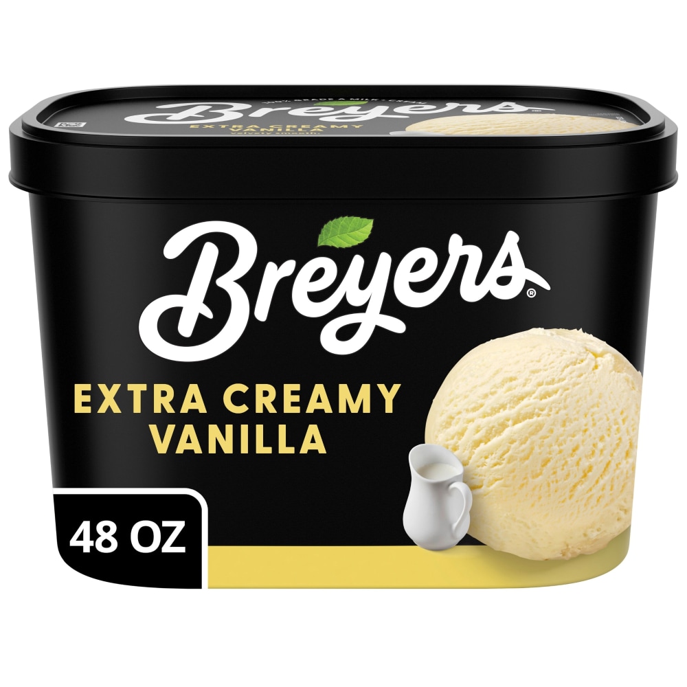 Breyers Frozen Dairy Dessert Extra Creamy Vanilla