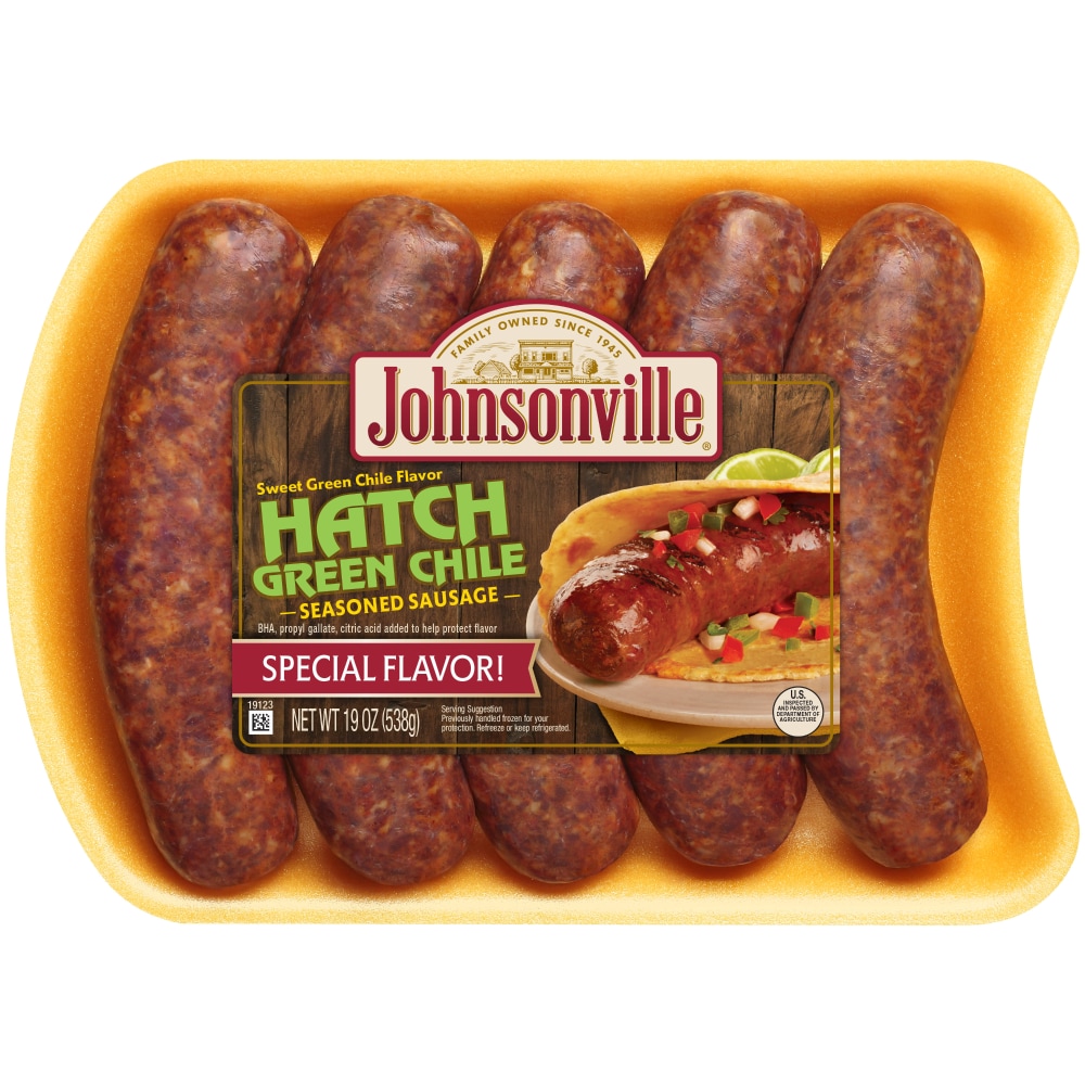Johnsonville Hatch Green Chile Seasoned Sausage Links