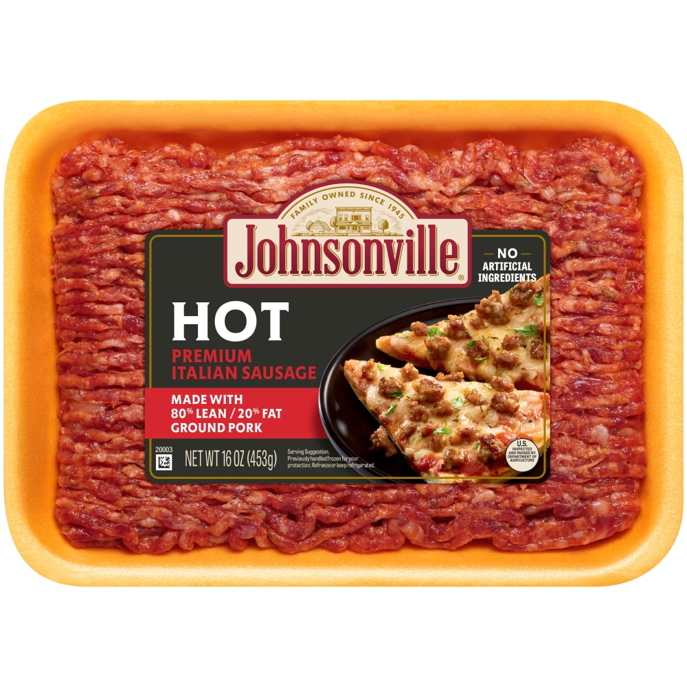 Johnsonville Hot Italian Ground Sausage