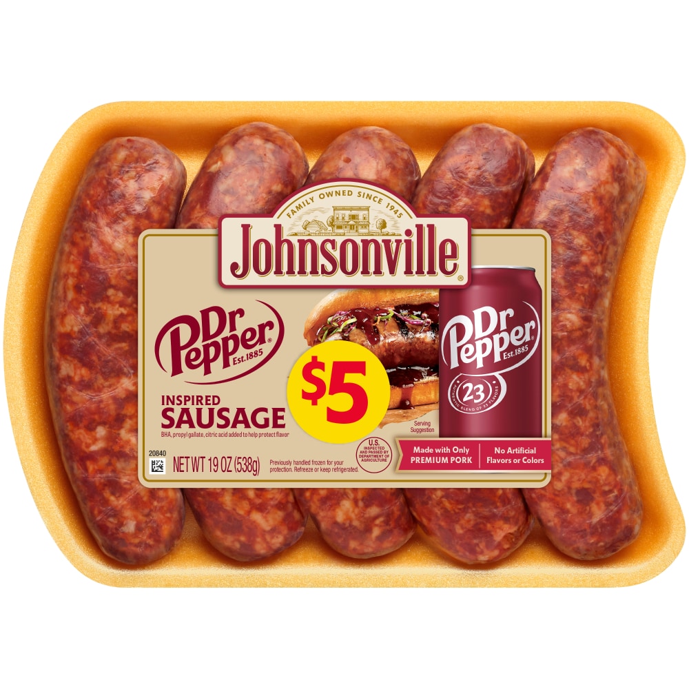 Johnsonville Dr Pepper® Inspired Sausage