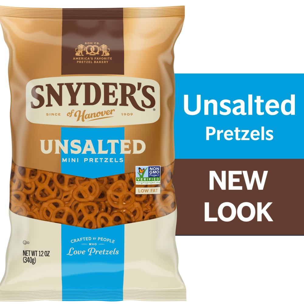 Snyder’s of Hanover® Unsalted Mini Pretzels