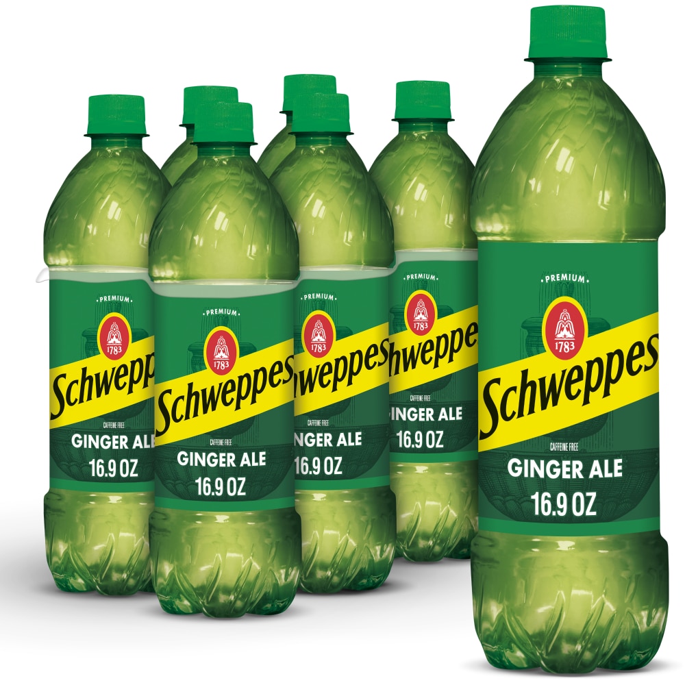 Schweppes® Ginger Ale Soda Bottles