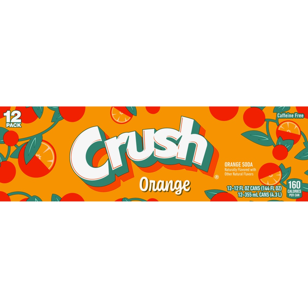 Crush® Orange Soda Cans