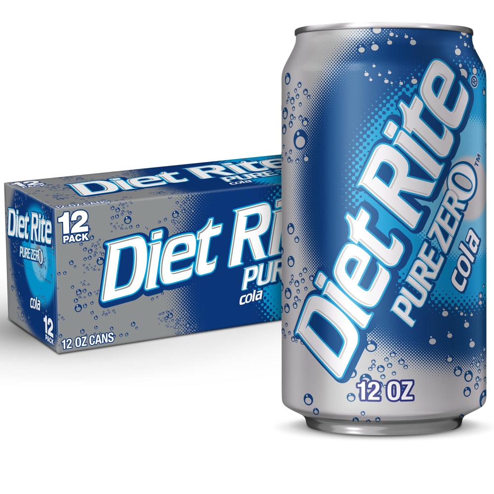 Diet Rite® Cola Soda Cans