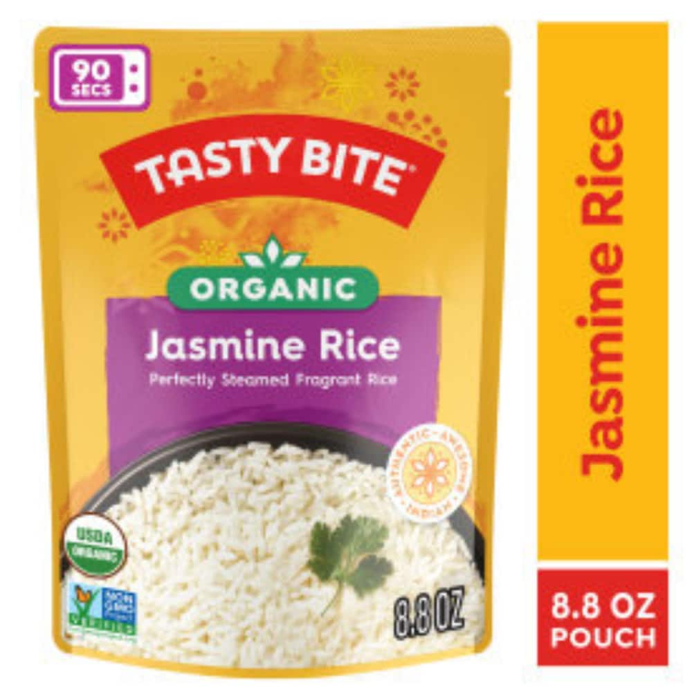Tasty Bite Organic Jasmine Rice 8.8oz Fragrant Jasmine Rice