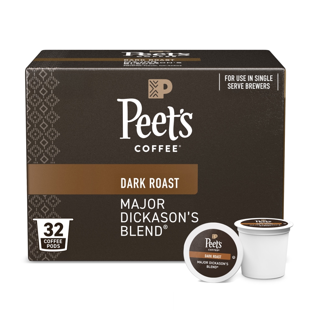 Peet’s Coffee® Major Dickason’s Blend® Dark Roast Coffee Pods