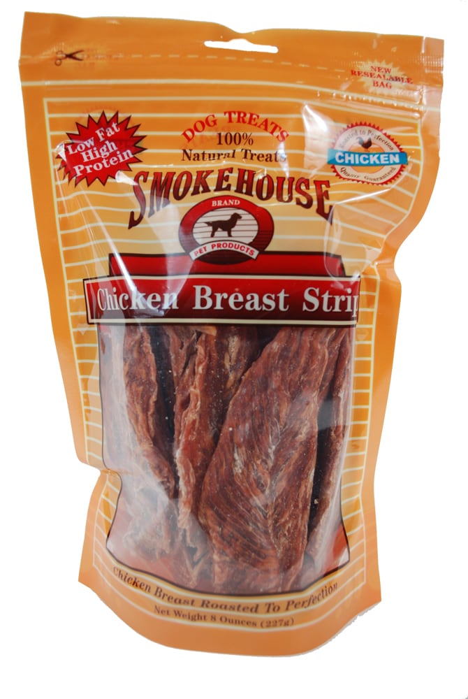 Smokehouse Chicken Breast Strips Dog Treats