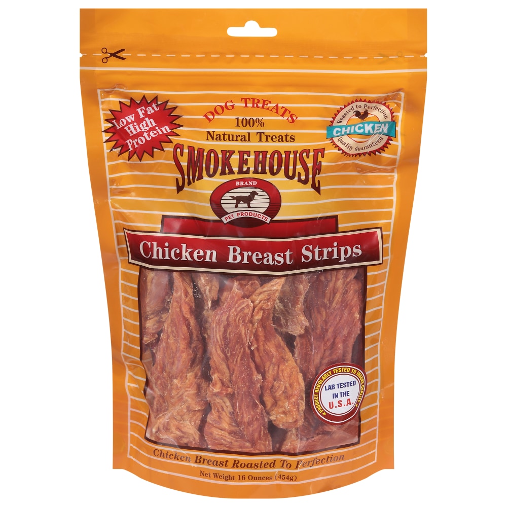 Smokehouse Chicken Breast Strips Dog Treats