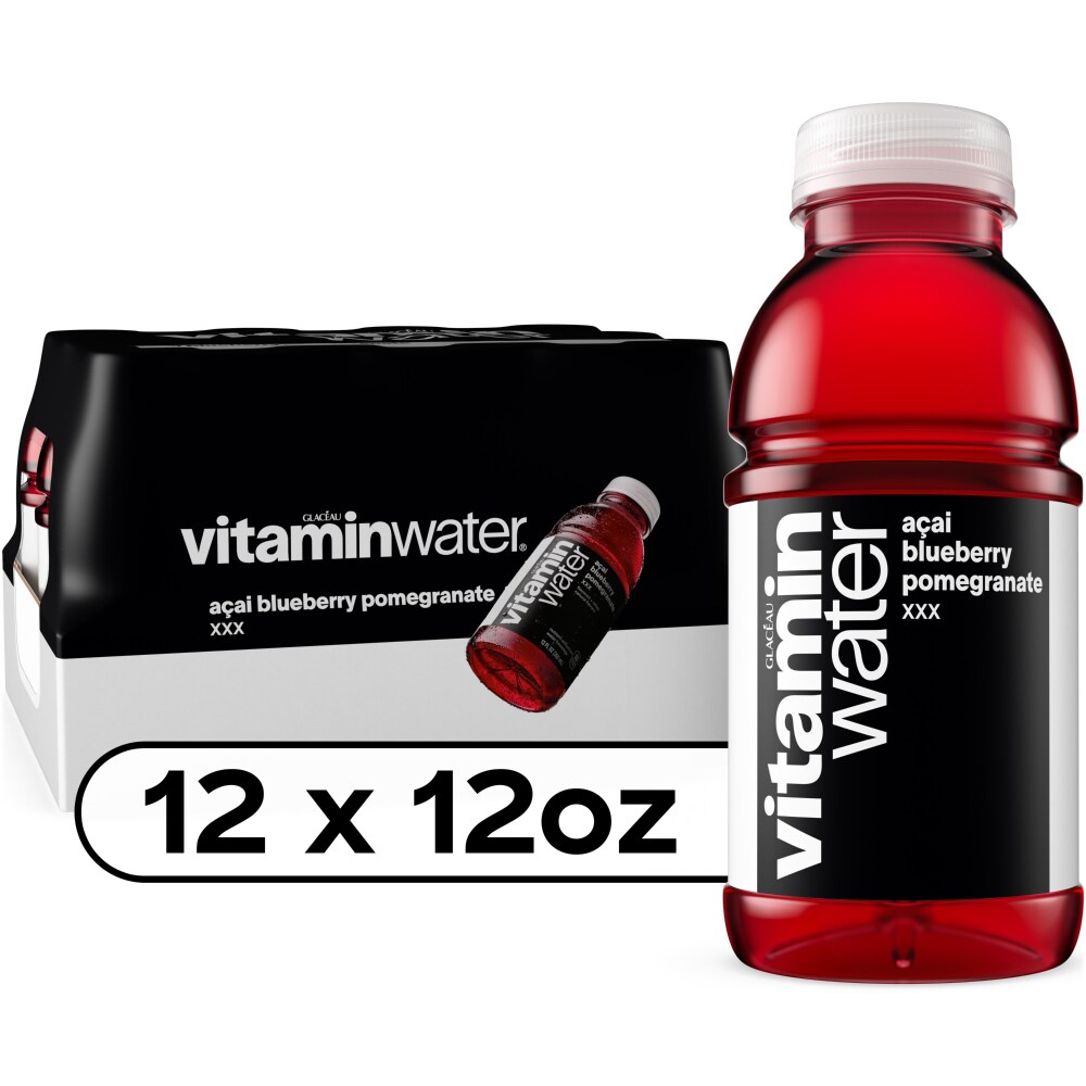 vitaminwater® XXX Acai-Blueberry-Pomegranate Flavored Bottled Water Beverage