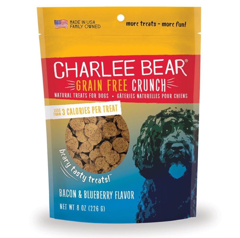 Charlee Bear® Bacon and Blueberry Flavored Dog Treats