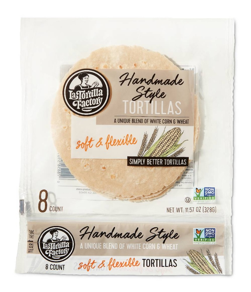 La Tortilla Factory White Corn Tortilla