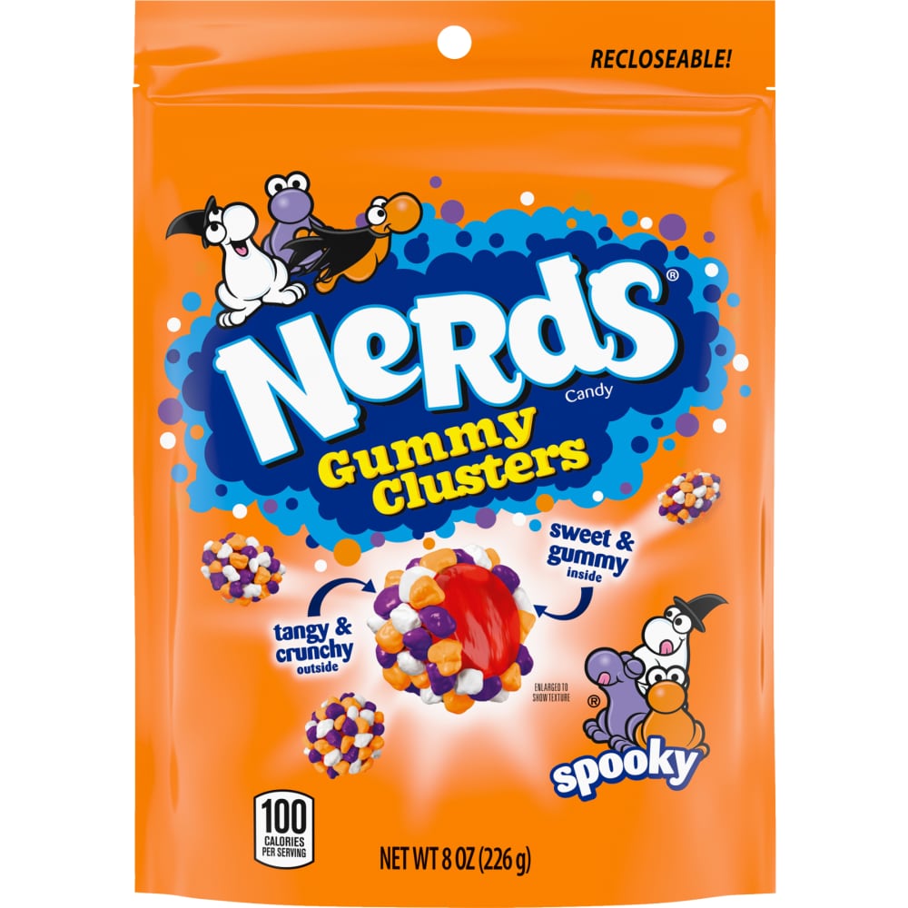 Nerds Spooky Gummy Clusters, Halloween Candy, 8 oz