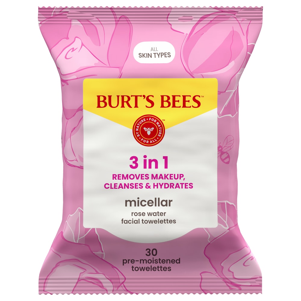 Burt’s Bees Micellar Rose Water Face Wipes