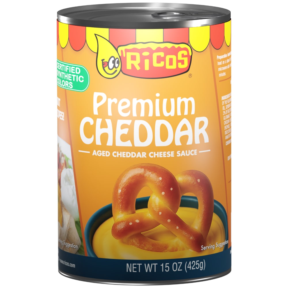 Ricos Products Co.® Premium Cheddar Aged Cheddar Cheese Sauce