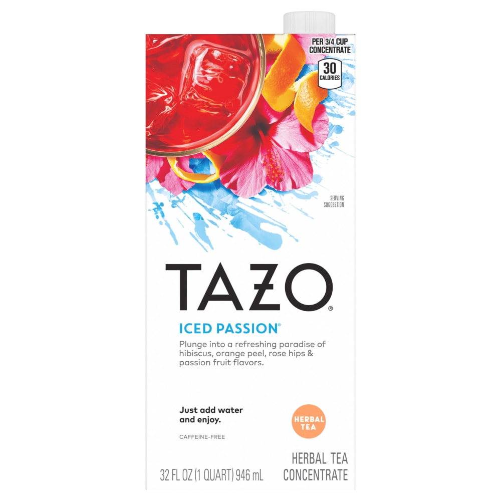Tazo® Iced Passion® Caffeine-Free Herbal Tea Concentrate