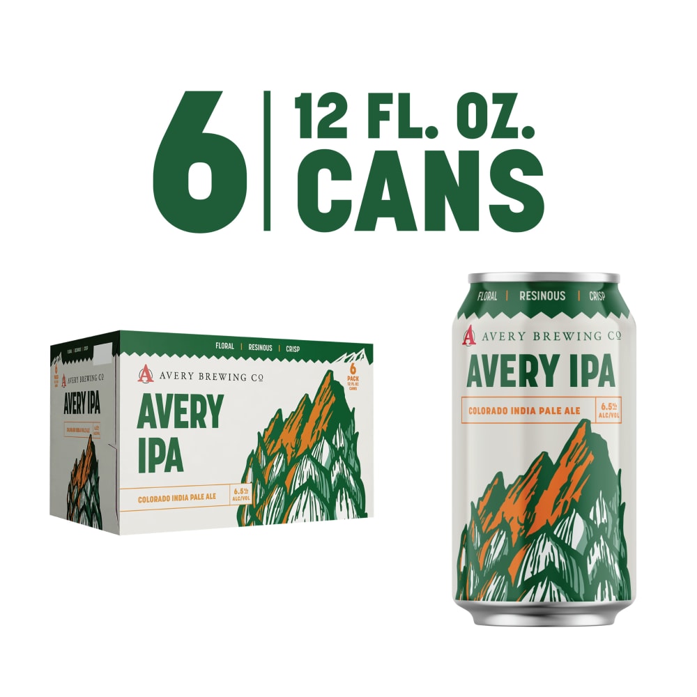 Avery IPA 6 Pack 12 Fl Oz Cans