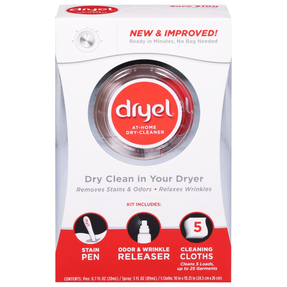 Dryel® At-Home Dry Cleaning Laundry Supplies