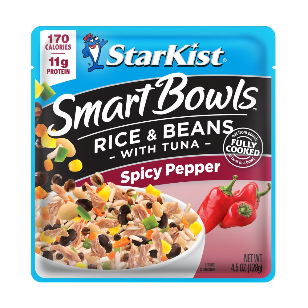 StarKist Smart Bowls® with Spicy Pepper Tuna with Rice & Beans Pouch