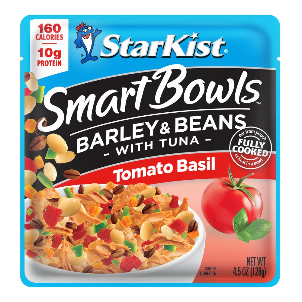 StarKist Smart Bowls® with Tomato Basil Tuna with Barley & Beans Pouch
