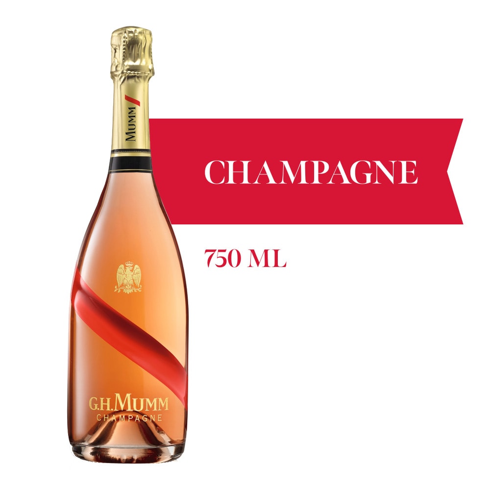 G.H. Mumm Brut Rose Cordon Champagne France Sparkling Wine