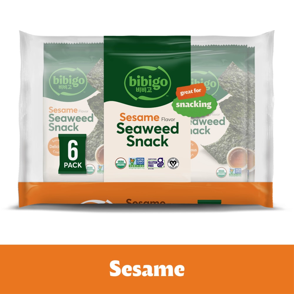 Bibigo Sesame Flavor Seaweed Snacks