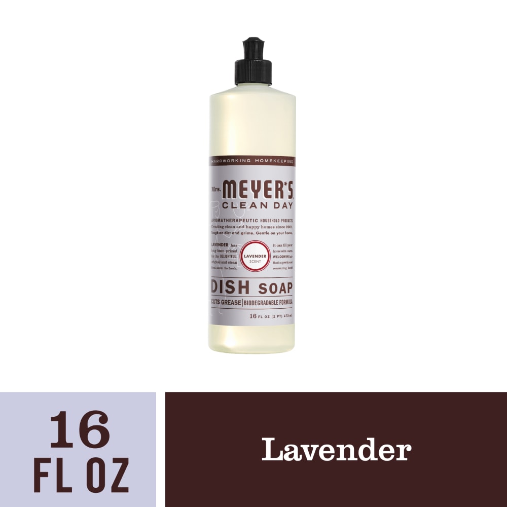 Mrs. Meyer’s Clean Day Liquid Dish Soap, Lavender