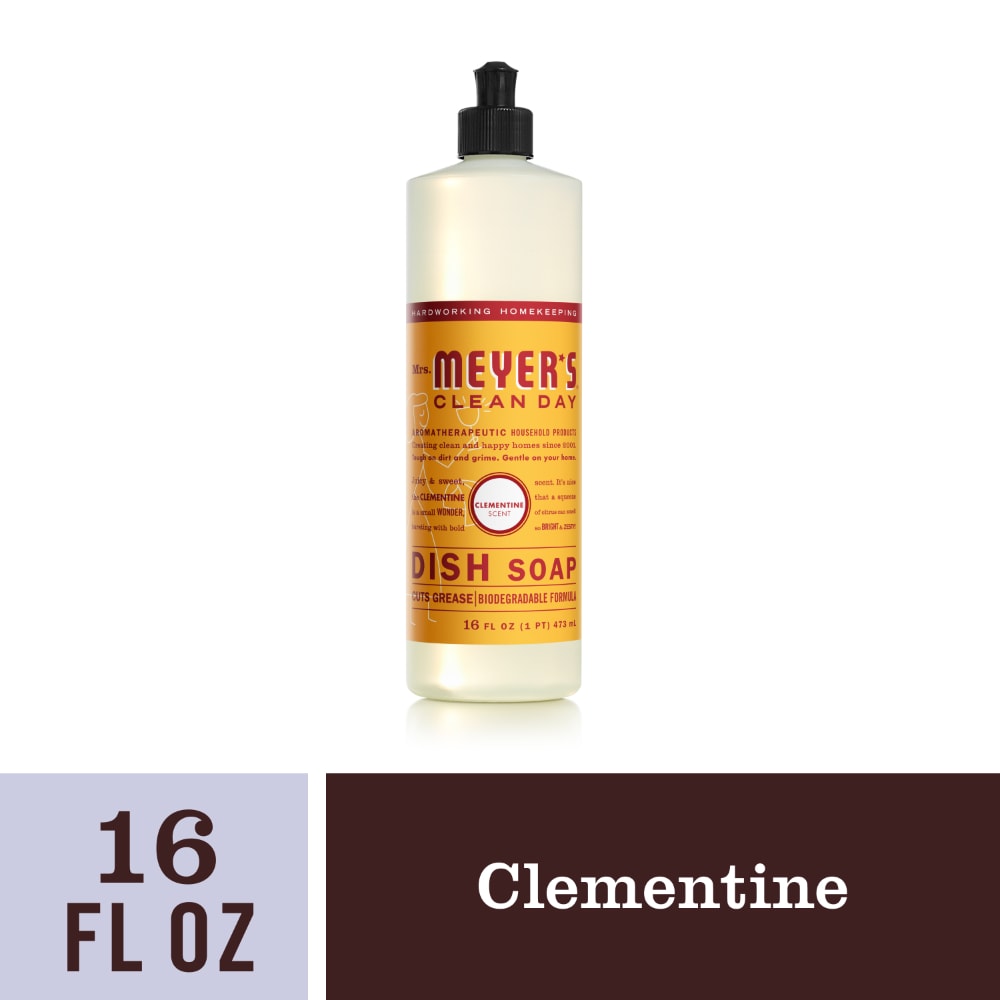 Mrs. Meyer’s Clean Day Liquid Dish Soap, Clementine