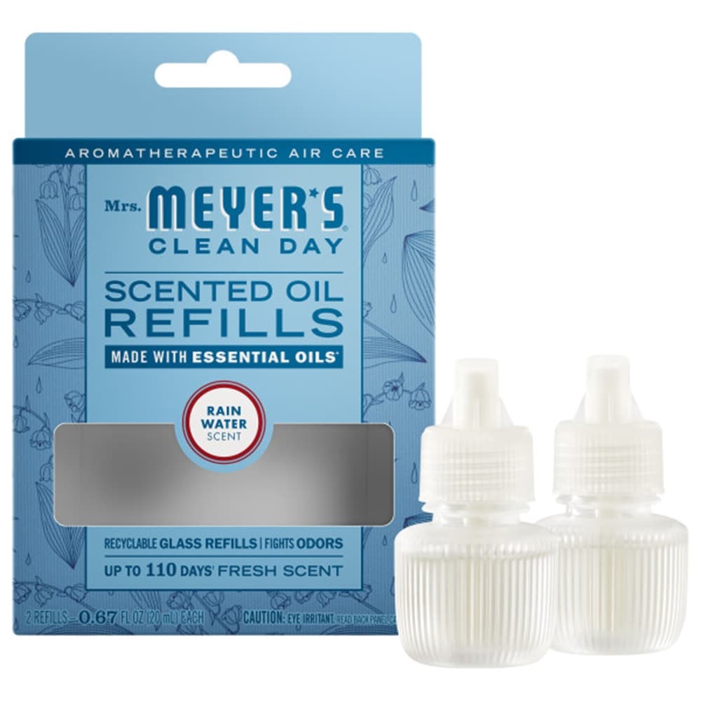 Mrs. Meyer’s Clean Day® Premium Rain Water Scented Oil Diffuser Kit