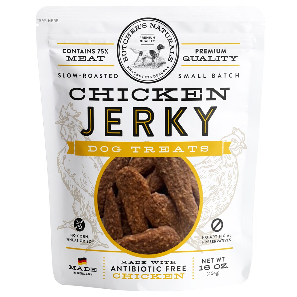Butcher’s Natural Chicken Jerky Dog Treats
