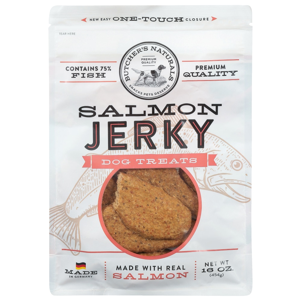 Butcher’s Natural Salmon Jerky Dog Treats