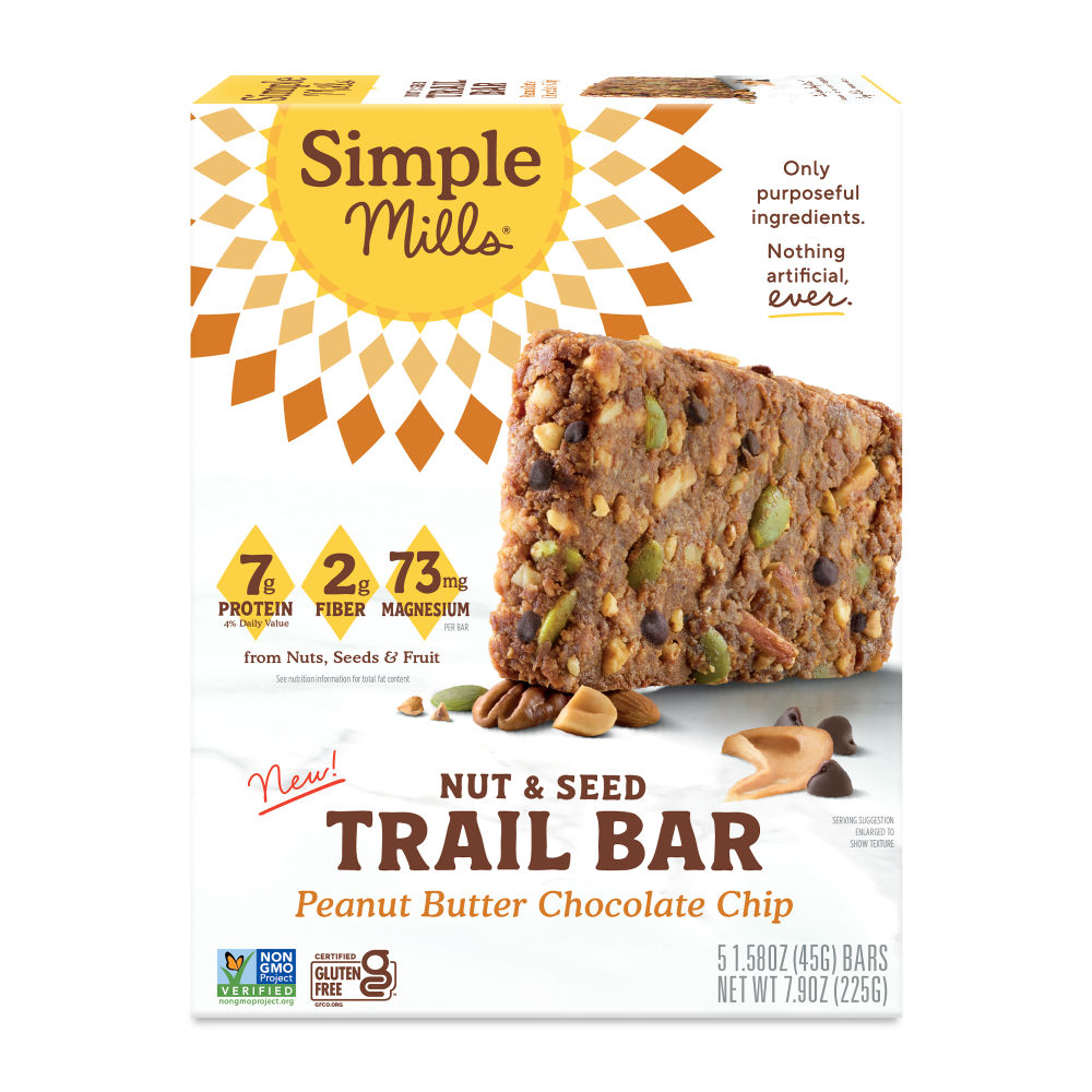 Simple Mills® Trail Bar Peanut Butter Chocolate Chip