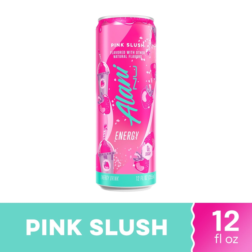 Alani Nu Pink Slush Sugar Free Energy Drink Can