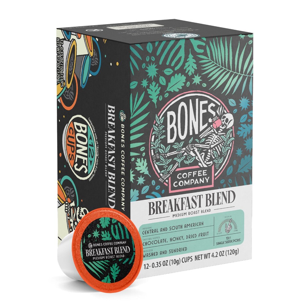 Breakfast Blend Bones Cups – 12 Count