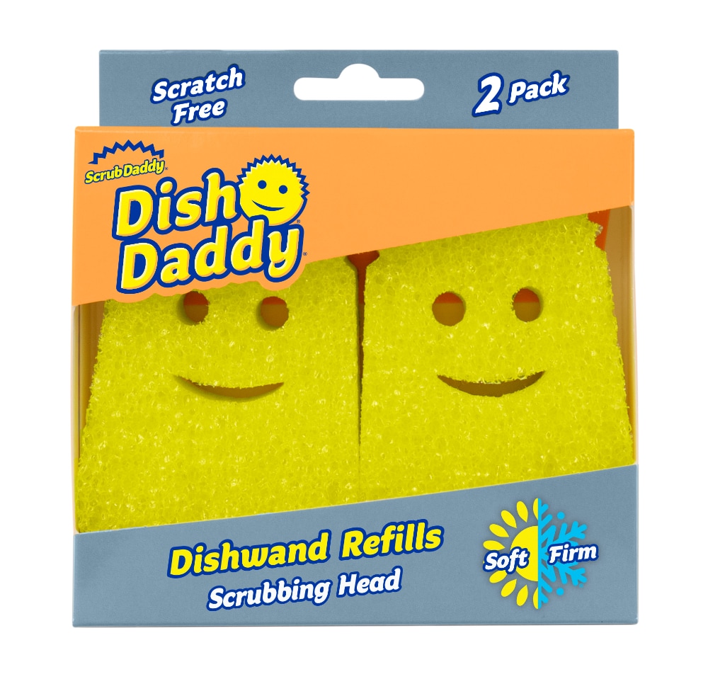 Scrub Daddy® Dish Daddy® Scratch-Free Dishwand Replacement Heads