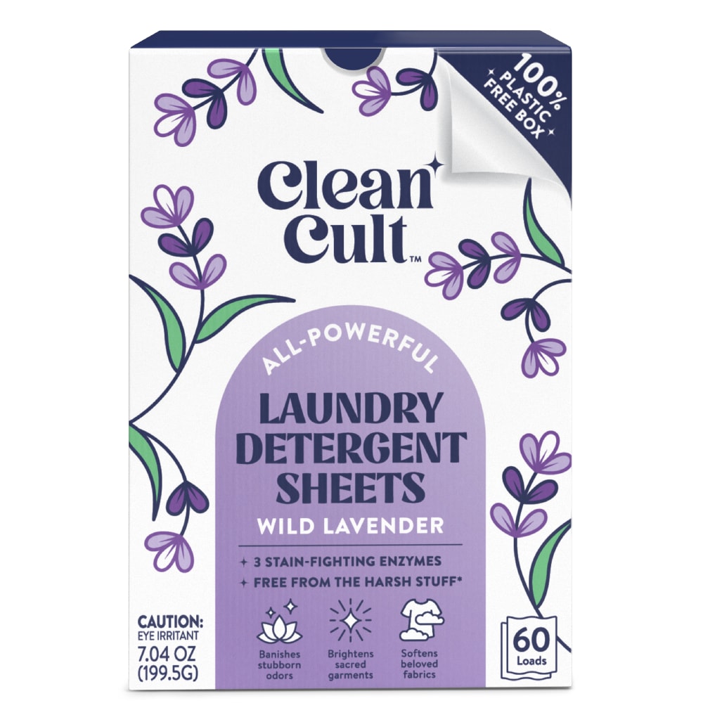 Clean Cult™ Wild Lavender Laundry Sheets