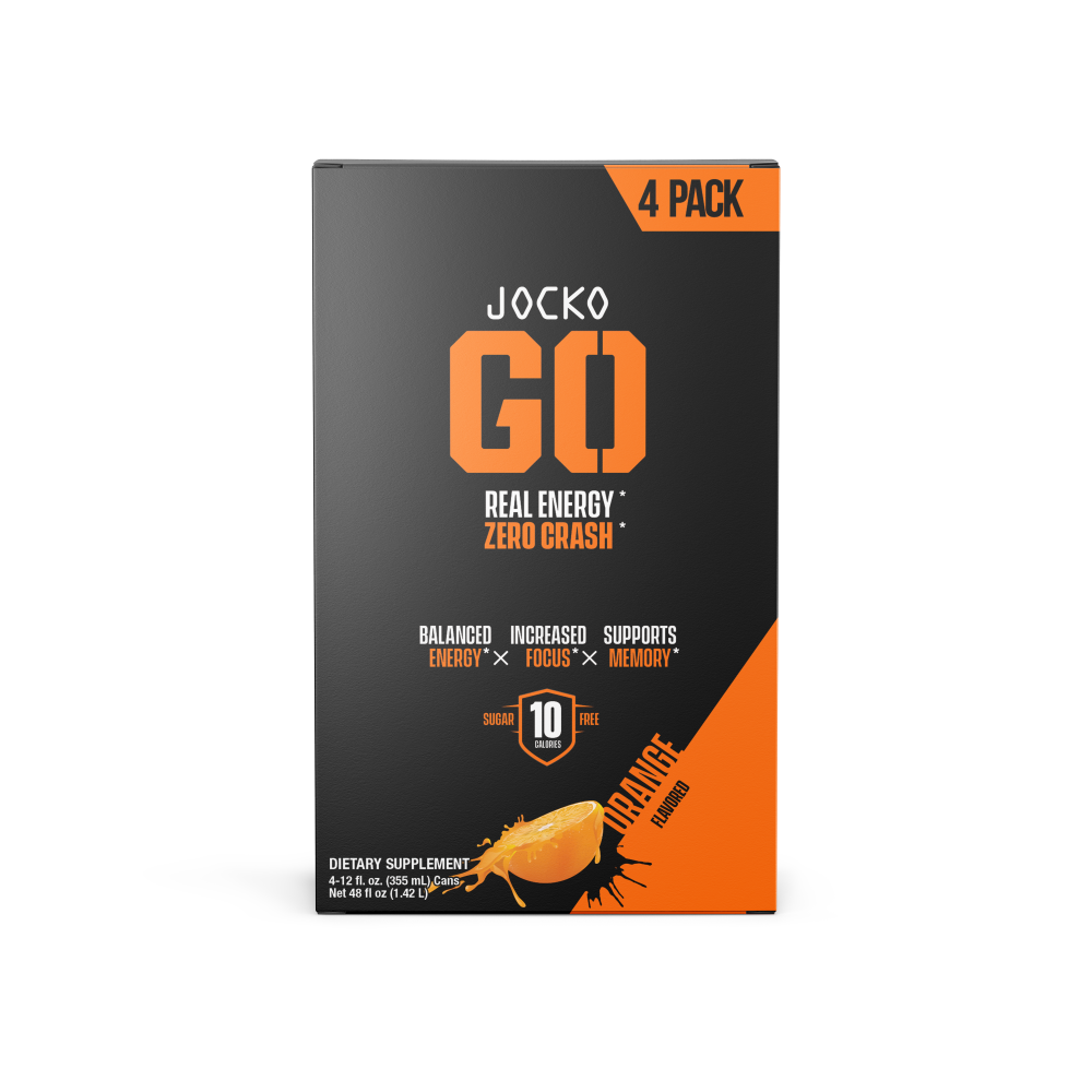 Jocko Go Orange Energy Drink Multipack Cans