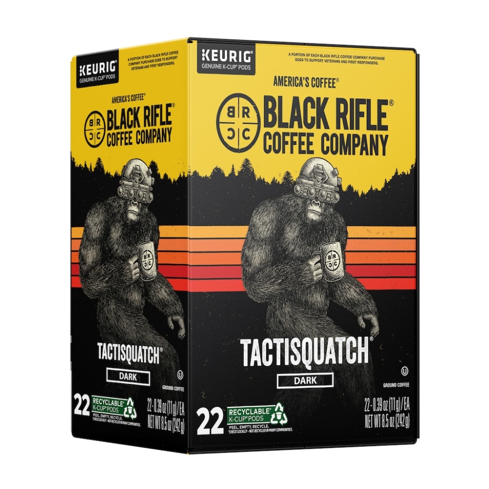 Black Rifle® Coffee Company Tactisquatch® Dark Roast K-Cup® Pods