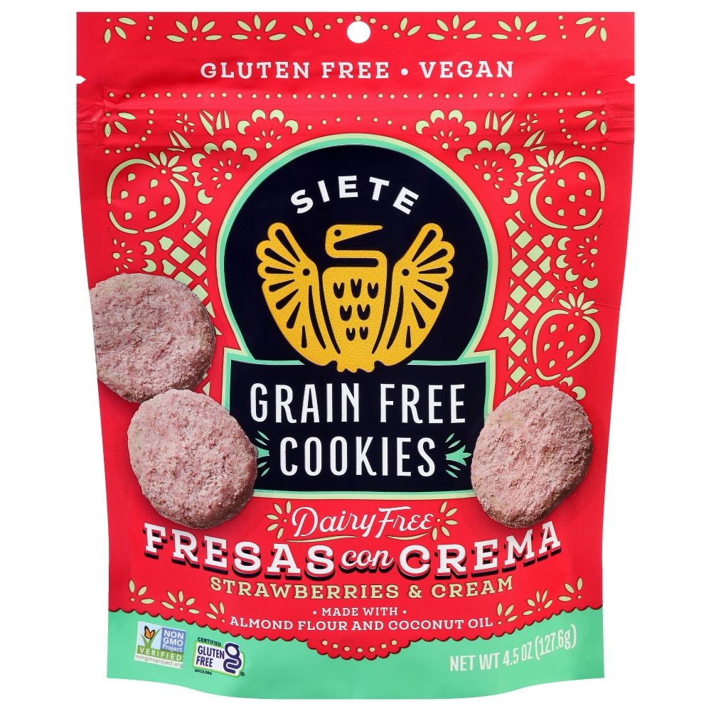 Siete Strawberries and Cream Grain-Free Cookies