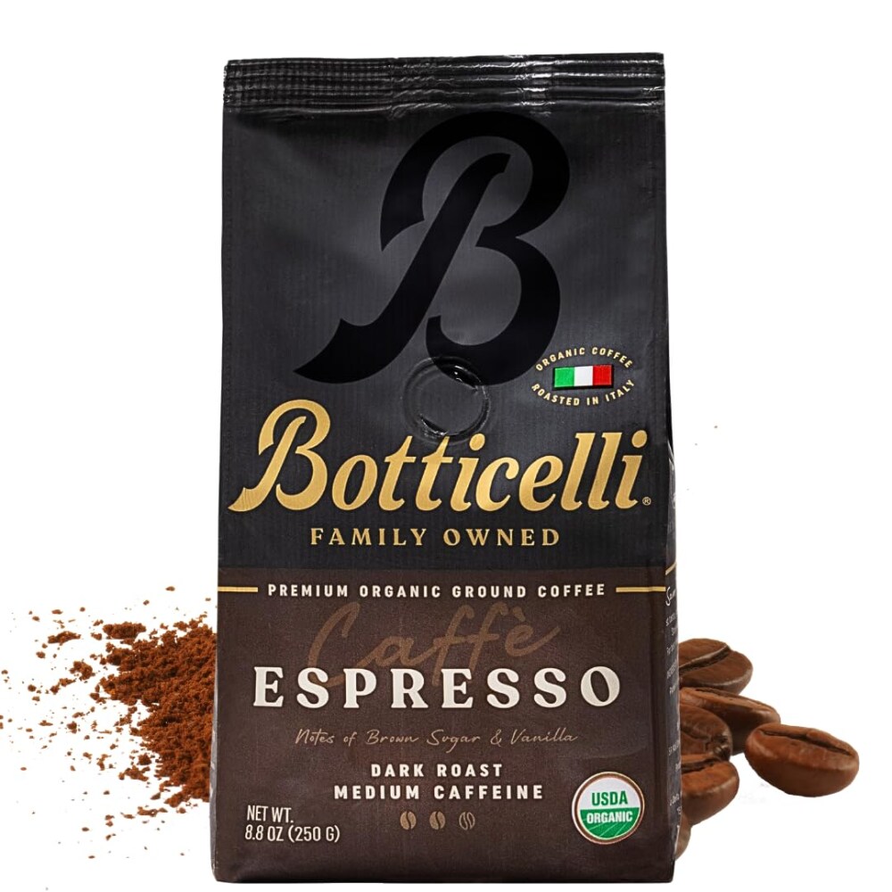 Botticelli® Organic Espresso Ground Coffee