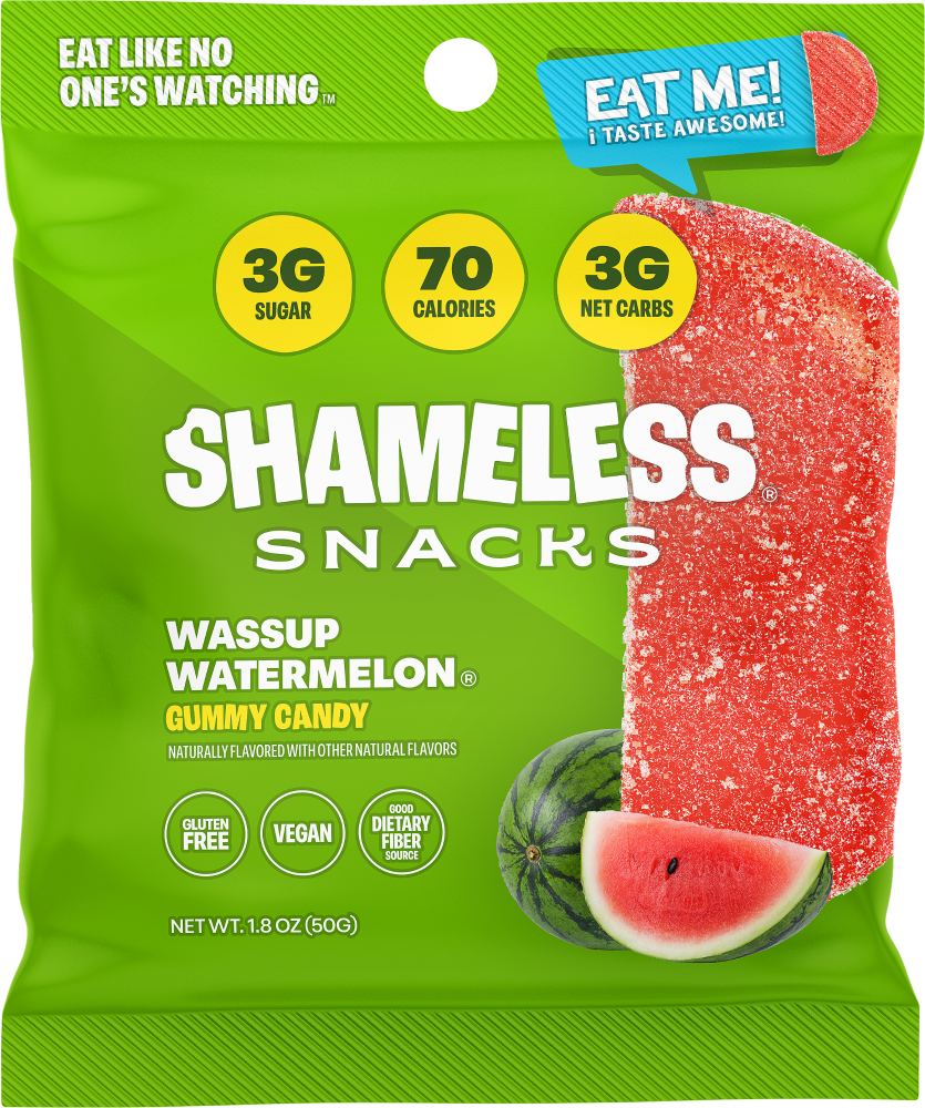 Shameless® Snacks Wassup Watermelon Gummy Candy