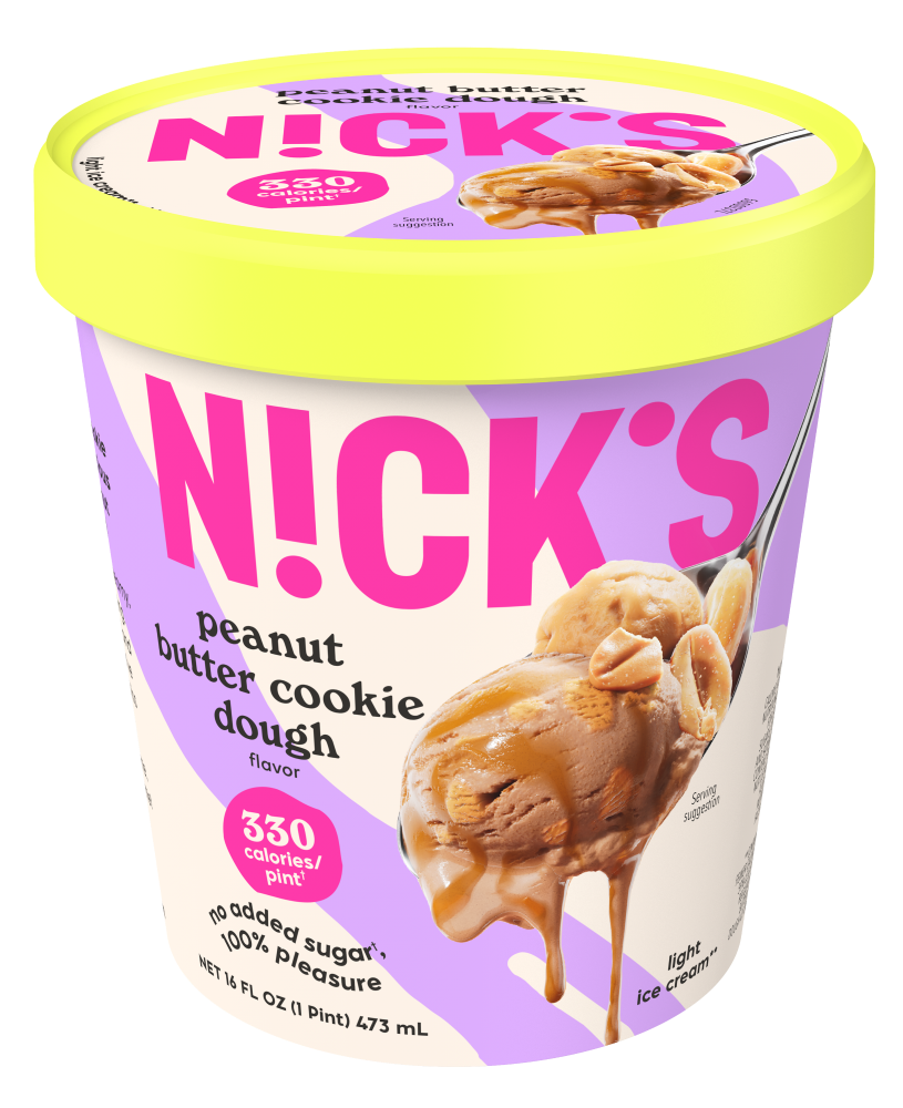 Nick’s Light Ice Cream – Peanut Butter Cookie Dough