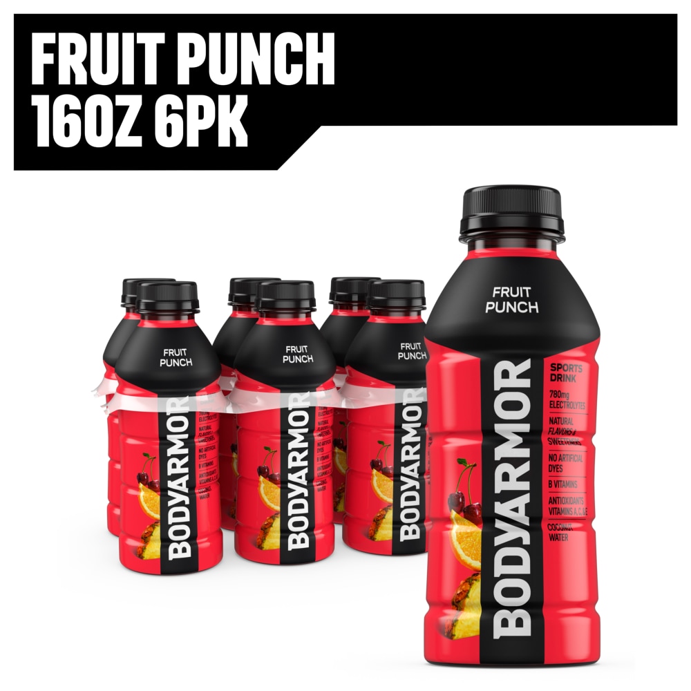 BODYARMOR® Fruit Punch Sports Drink Bottles