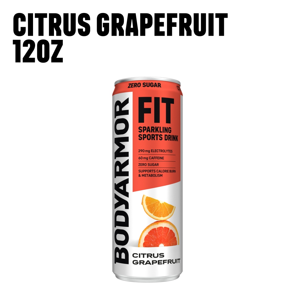 BODYARMOR® FIT Citrus Grapefruit Zero Sugar Sports Drink Can
