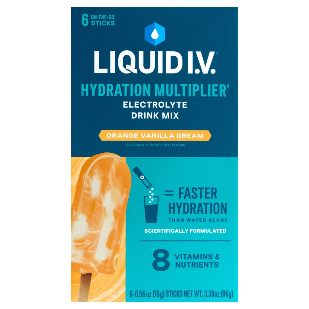 Liquid I.V. 6ct Orange Vanilla Dream – Carton